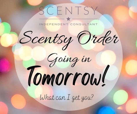 Scentsy Club 2024, Scentsy Order Going In Tomorrow, Scentsy Clearance 2023, Scentsy Friday Posts 2024, Scentsy Consultant Ideas Marketing, Scentsy Order, Scentsy Sample Ideas, Scentsy Banner, Scentsy Catalog