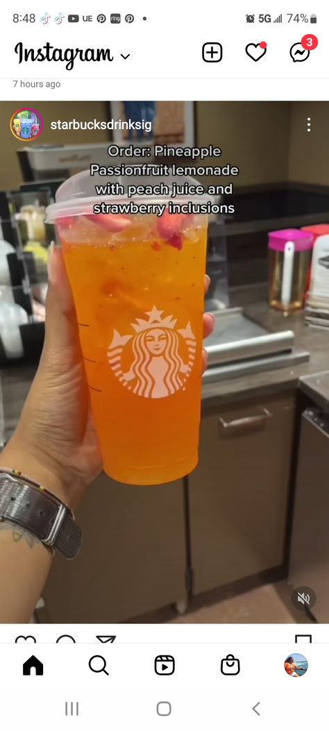 Starbucks Drinks To Try Summer, Summer Starbucks Drinks, Starbies Drinks, Starbucks Drink Menu, Starbucks Hacks, Starbucks Secret Menu Recipes, Cold Starbucks Drinks, Starbucks Orders, Starbucks Order