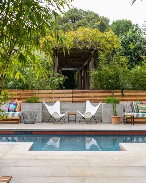 Hotel San José, Austin, Texas, United States - Hotel Review - Condé Nast Traveler Hotel San Jose Austin, Backyard Vacation, Hotel San Jose, Austin Hotels, Girls Weekend Getaway, Outdoor Structure, Backyard Furniture, Modern Ranch, Pool Fence