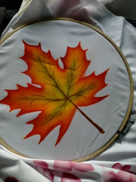 #art #artaesthetic #artvisuals #beautifulpaintings #artideas #artillustrations #gouacheart #paintings #drawings #sketchbook #trending #pin #explore #fabricpainting #suitpainting Maple Leaf Painting, Fabric Painting Ideas, Maple Leaf Drawing, Leaf Fabric, Leaf Painting, Gouache Art, Leaf Drawing, Painted Leaves, Fabric Painting