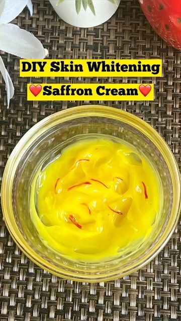 Anitha Sam on Instagram: "Saffron Skin Whitening night cream for men and women💫 Follow @ani_beautydiy for more videos 📌Save this post for later use Saffron helps in Whitening and Lightening Skin tone❤️ ~ Aloe vera gel(1 tbsp) ~ Almond oil(5 drops) ~ Vitamin E capsule-1 ~ pinch of turmeric (optional for mens) ~ Saffron (5 strands) ~ Rose water 1 tsp Mix well and apply this on your face/neck and leave it overnight. You can store and refrigerate this up to 15 days Benefits: ~ Lightens the sk Vitamin E Capsules For Face Overnight, How To Make Rose Water At Home, How To Use Vitamin E Capsules For Face, Vitamin E Capsules For Face, Night Cream For Glowing Skin, Skin Lighting, Skin Lightening Diy, Natural Skin Care Ingredients, Clear Healthy Skin