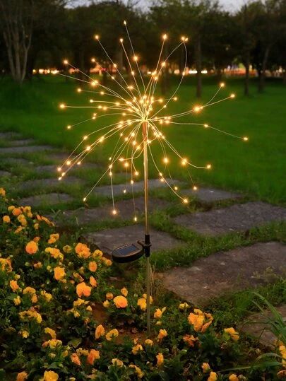 Tattoo Plant, Solar Fence Lights, Copper Wire Lights, Fence Lighting, Lampe Decoration, Wall Mounted Lamps, Solar Garden, Solar Lights Garden, Outdoor Solar Lights