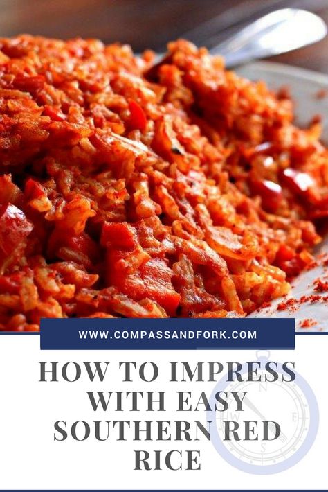 Easy Red Rice Recipe, Southern Red Rice, Southern Style Red Beans And Rice, Red Rice Recipe Southern, Red Rice And Sausage Southern, Tomatoes And Rice Southern, Coop Can Cook Red Beans And Rice, Caribbean Rice And Beans, Authentic Cajun Red Beans And Rice Recipe