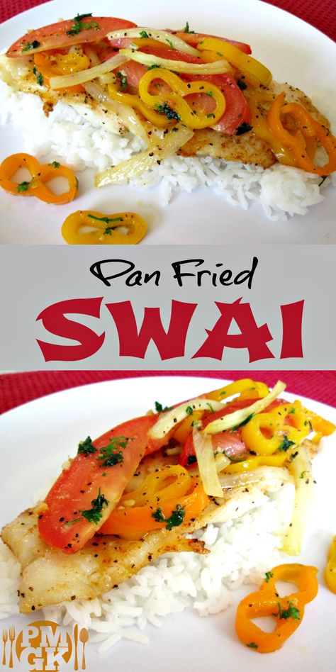 Pan Seared Swai, Swai Fillet Recipes Healthy, Pan Seared Swai Fish Recipes, Swai Fillet Recipes Pan, Swai Fillet Recipes, Fish Receipts, Swai Fish Recipes, Fried Swai, Swai Recipes