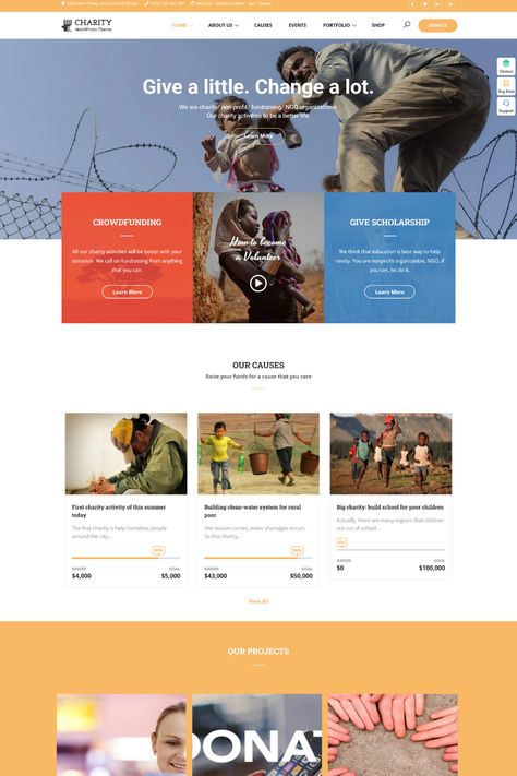 Charitix is a powerful and visually stunning Nonprofit Charity WordPress Theme designed to create impactful websites for charitable organizations, NGOs, fundraising events, and social causes. Packed with premium features, Charitix offers a responsive and user-friendly interface, making it easy to navigate and engage with your audience. With customizable layouts, color schemes, and fonts, you can create a unique and professional website that reflects your organization's brand and mission. Cartoon Website Design, Government Website Design, Non Profit Website Design, Charity Website Design, Non Profit Website, Nonprofit Website Design, Charity Websites, Charity Branding, Nonprofit Website