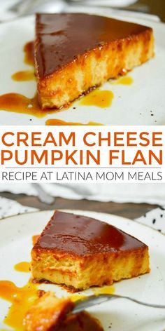 Perfect Flan, Cheese Flan Recipe, Cream Cheese Flan, Flan Recipe Easy, Cream Cheese Pumpkin, Pumpkin Flan, Flan Cake, Boricua Recipes, Flan Recipe