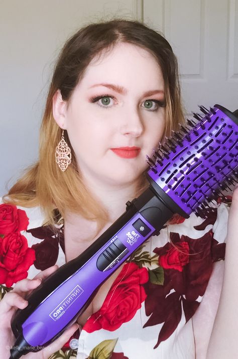 Welcome back! Today I'm reviewing The Knot Dr. All-In-One Dryer Brush by InfinitiPRO by Conair that I received from BzzAgent to review. It's a hot air brush that dries, styles, detangles, and volumizes your hair. I've never used a tool like this before so I wasn't sure I was going to like it and definitely…… Continue reading The Knot Dr All-In-One Dryer Brush by InfinitiPRO by Conair Conair Knot Dr, The Knot Dr Brush, Conair Brush Dryer, Hot Air Brush, Dryer Brush, Paddle Brush, Air Brush, Styling Brush, Blow Dryer