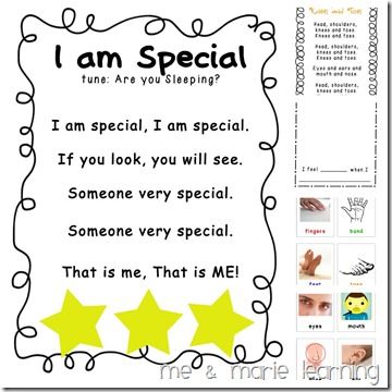 all about me theme for preschoolers | All about Me Preschool Activities http://www.meandmarielearningblog ... Poem For Kids, All About Me Preschool Theme, Preschool Poems, Me Preschool Theme, All About Me Crafts, Kindergarten Songs, Classroom Songs, Songs For Toddlers, All About Me Preschool