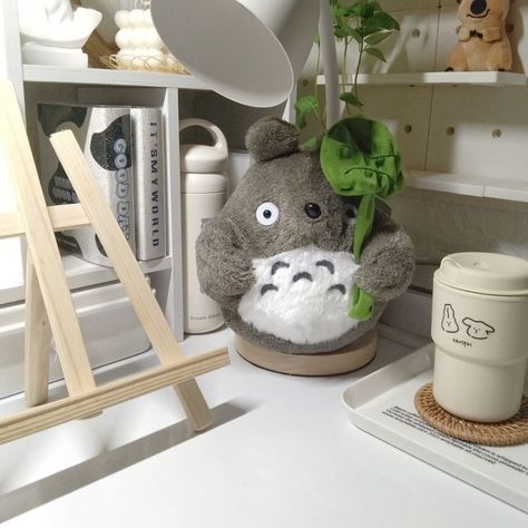 Cartoon Sleeping, Totoro Plush, Lotus Leaf, Cute Room Decor, Cozy Room, Room Inspiration Bedroom, Girlfriend Gift, Room Ideas Bedroom, Holiday Birthday