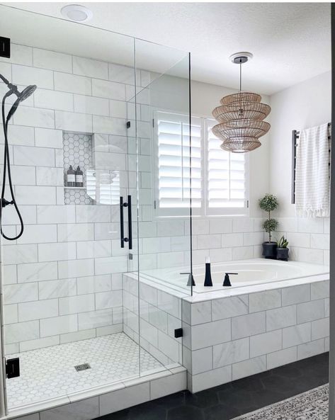 bathroom shower designs Master Bath Shower, Full Bathroom Remodel, New House Bathroom, House Bathrooms, Bathroom Redesign, Master Bath Remodel, Bathroom Remodel Shower, Bathroom Remodel Designs, Small Bathroom Ideas