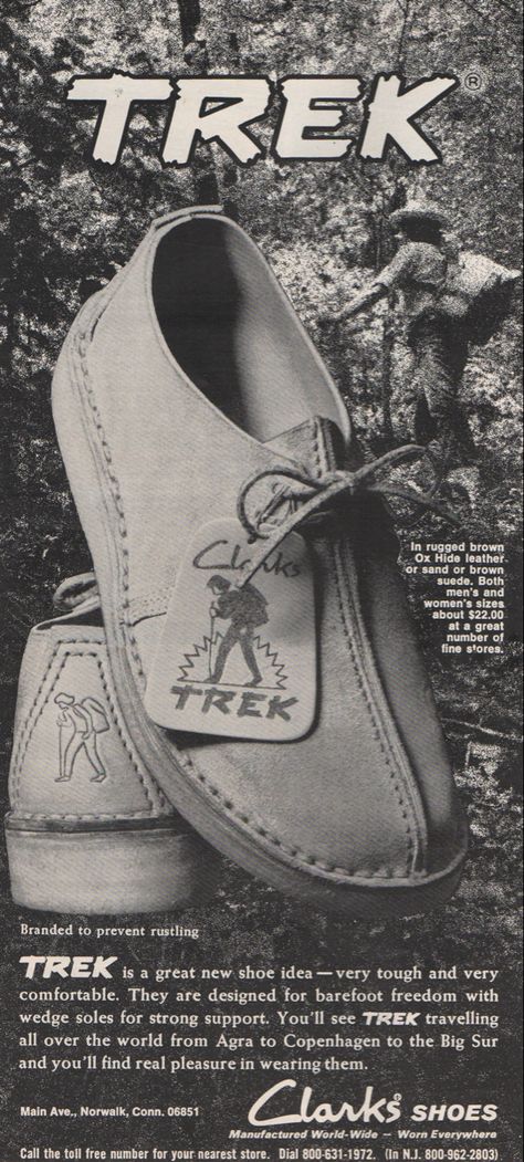 Product Promotion, Work Flow, Magazine Ad, September 23, Vintage Magazine, Clarks Shoes, Vintage Shoes, Vintage Ads, Vintage Advertisements