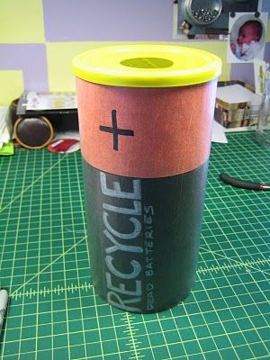 Reuse an old container, turn it into a dead battery storage container! When it's full take it to an e-waste recycling center. #WeLoveEarth #novistars Battery Organization, Pringles Can, Waste Recycling, Battery Repair, Battery Recycling, Recycle Cans, Upcycle Repurpose, Recycling Containers, Recycling Center