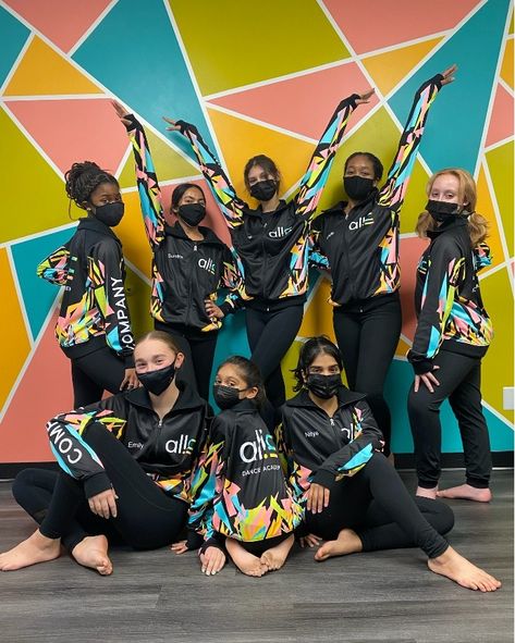 All In Dance Academy looking 💯 in their new custom Evolution Bomber Jackets. #limelightteamwear #designedtounite School Dance Outfits, Dance Jackets, Dance Academy, School Dance, Dance Team, School Dances, Team Wear, Bomber Jackets, 25th Anniversary