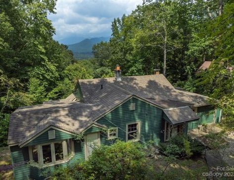 Historic House Listings – Page 3 – The Old House Life North Carolina Mountain Homes, Black Mountain North Carolina, Low Maintenance Yard, Stacked Stone Fireplaces, Small Garage, Lots Of Windows, Historic House, North Carolina Mountains, Mountain Bike Trails