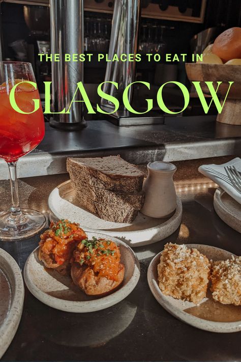 Food in a restauraunt in Glasgow, United Kingdom Glasgow Food Guide, Where To Eat In Glasgow, Glasgow Scotland Food, Scotland In November, Glasgow Restaurants, Scotland Fall, Glasgow Food, Backpacking Ireland, Scotland Food