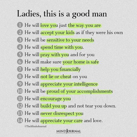 You Are A Good Man Quotes, Qualities Of A Good Man List, A Good Man Quotes, Green Flags In Relationships, Funny Relationship Advice, Self Grooming Tips, Love Your Husband Quotes, Relationship Qualities, Advice Aesthetic