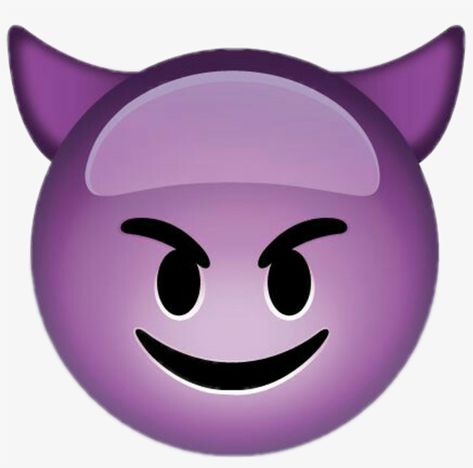 Evil Emoji, Evil Face, Face Emoji, Smiley