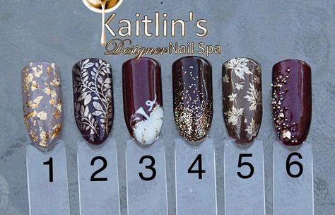 Spooky October, Acrylic Press On Nails, Fall Nail Art, Gel Nail Designs, How To Measure, Fall Nail Designs, My Nails, Artificial Nails, Measuring Tape