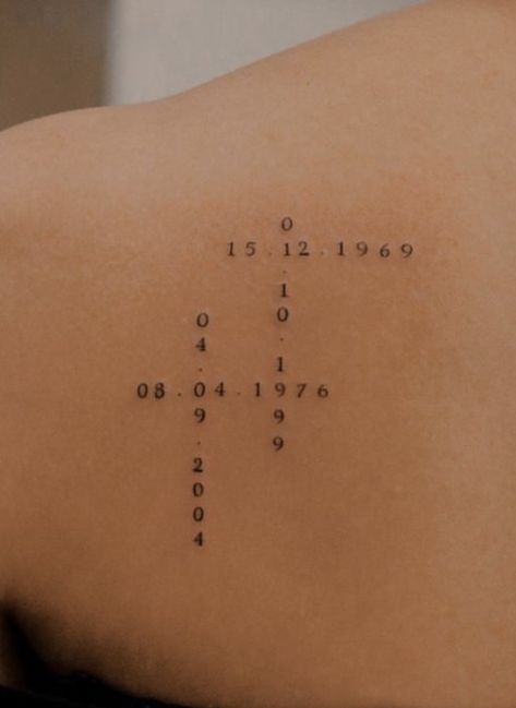 Coordinate Tattoo Ideas For Women, Wedding Band Tattoo, Coordinates Tattoo, Tattoos To Cover Scars, Dainty Tattoos, Band Tattoo, Foot Tattoo, Cross Tattoo, Dotted Line