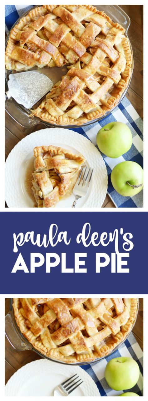 Paula Deen Apple Pie, Dessert Oreo, Diy Easy Recipes, Paula Deen Recipes, Classic Apple Pie, Apple Pie Recipe, Sugar Apples, Desserts Vegan, Apple Pies