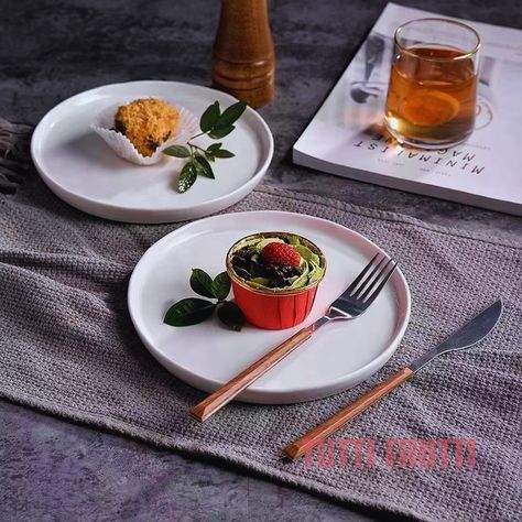 ✨ White Plates, Colorful Memories ✨ Discover the perfect blend of minimalism and sophistication with our White Nordic Plates. Crafted with elegant simplicity and inspired by Scandinavian design, these plates bring a touch of timeless beauty to your table. Whether for special occasions or everyday dining, our white ceramic plates transform every meal into a celebration. 🍽️✨ Ready to intensify your table setting? Your table setting? Visit tuttifrutticeramics.com and explore our collection of m... Nordic Plates, Steak Plates, Plate Dessert, Salad Pasta, Plate Ceramic, Dessert Salads, Pottery Dishes, Plated Desserts, Tableware Collection