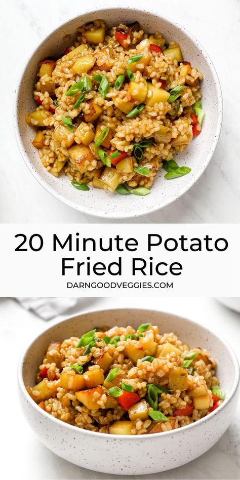 Potato And Rice Recipes Meals, Potato Chinese Recipes, Rice Potatoes Recipes, Rice And Potatoes Recipes, Potato And Rice Recipes, Rice With Potatoes, Potato Rice Recipes, Crohns Diet, Rice And Potatoes