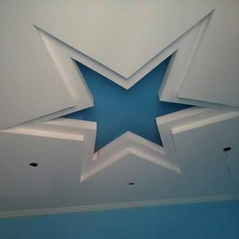 how's this for a coved ceiling - star False Ceiling Stars Design, Star Architecture, Ceiling Stars, Plaster Ceiling Design, Coved Ceiling, Down Ceiling Design, False Ceiling Bedroom, New Ceiling Design, False Ceiling Living Room