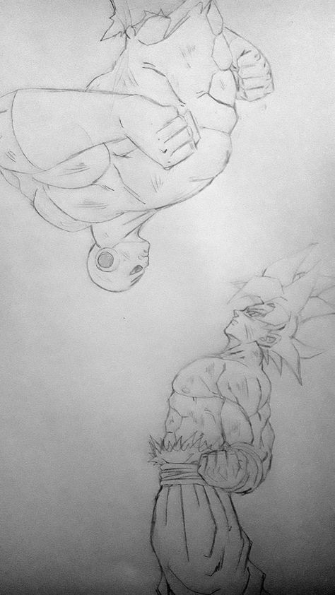 Goku Vs Jiren Drawing, Jiren Drawing, Goku Vs Jiren, Dbz Drawings, Z Warriors, Ball Drawing, Dragon Ball Painting, Goku Vs, Dragon Ball Super Artwork