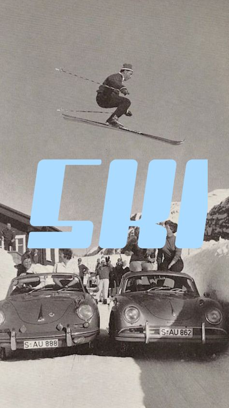 Vintage ski graphic design January Graphic Design, Vintage Apres Ski Aesthetic, Apres Ski Graphic, Ski Design Graphic, Ski Vintage Poster, Ski Collage, Retro Ski Poster, Snowboard Aesthetic, Ski Magazine