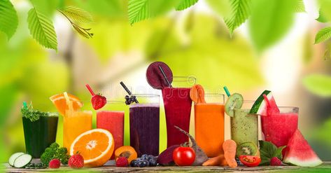 Fresh juice mix fruit. Healthy drinks on wooden table , #AFFILIATE, #mix, #fruit, #Fresh, #juice, #wooden #ad Fruit Garden Design, Fruit Diy, Mix Fruit, Aloe Water, Fruits Drawing, Fruit Kabobs, Yogurt Smoothies, Fruit Party, Fruit Decorations