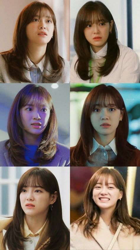 Will Bangs Suit Me, Kim Sejeong Haircut, Kdrama Haircut, Kdrama Hair, Long Hairstyles With Layers, Shin Hari, Hairstyles With Layers, Short Hair Tomboy, Korean Short Hair