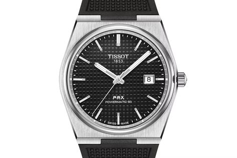 Tissot PRX New Colors Materials Release Info | Hypebeast Tissot Watches, Blue Checkered, Leather Strap Watch, Checkered Pattern, Sport Watches, Staple Pieces, Black Rubber, Samsung Gear Watch, Stainless Steel Bracelet