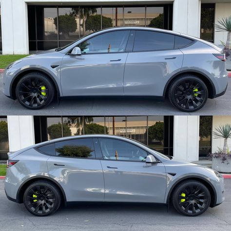 Tesla Y Wrap Ideas, Tesla Wrap Ideas, Tesla Model Y Wrapped, Tesla Model X Wrap, Tesla Model Y Grey, Tesla Y Wrap, Tesla Wraps Model Y, Tesla Colors, Tesla Model Y Wrap