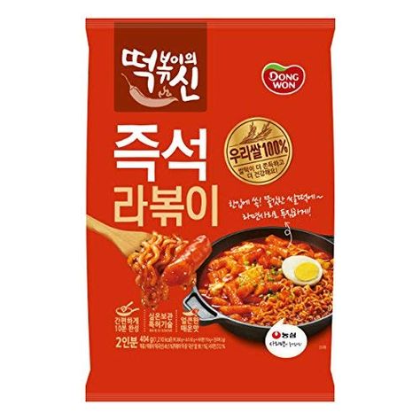 Tteokbokki Ramen, Rice Cake Korean, Ramen Tteokbokki, Korean Tteokbokki, Cake Korean, Korean Stir Fry, Food Korean, Food Asian, Stir Fry Rice