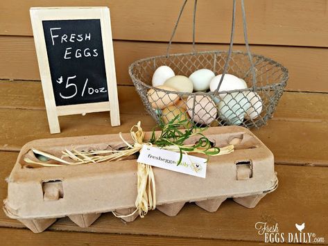 Egg Business, Selling Eggs, Coop Decor, Farmers Market Stand, Best Egg Laying Chickens, Work Grind, Easy Egg Recipes, Egg Packaging, Egg Shop