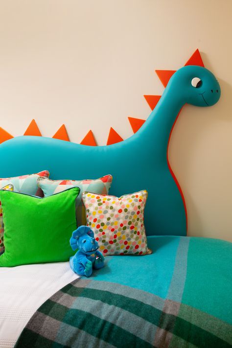 Dinosaur Toddler Room, Toddler Boy Room Themes, Whimsical Nursery Decor, Bespoke Headboards, Vintage Kids Room, Dinosaur Room, Kids Headboard, Kids Sofa, Perfect Room