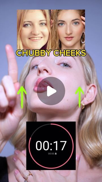 Valeriia Veksler Face Fitness Nurse on Instagram: "Get rid of chubby cheeks with face fitness   Repeat these exercises daily to start seeing your transformation💛  #chubbycheeks #facefitness #facialmassage #faceyoga #facemassage   Disclaimer: not a medical advice. For education purpose only. Consult with your physician if you have a medical condition." Get Rid Of Chubby Cheeks, Facial Fitness, Face Fitness, Sculpted Face, Facial Exercises, Chubby Cheeks, Face Yoga, Face Massage, Charli Xcx