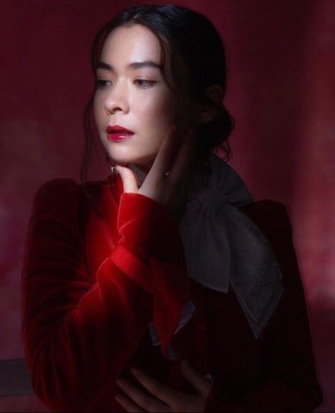 mitski content on Twitter: "this photo of her,… " A Woman, On Twitter, Twitter, Red, Hair, Instagram