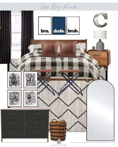 Grey Boys Rooms, Boys Room Ideas, Bedroom Mood Board, Boy Bedrooms, Teenager Bedroom Boy, Teenage Boy Room, Boys Bedroom Makeover, Big Boy Bedrooms