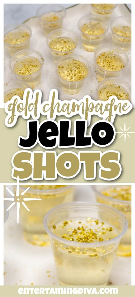 Champagne Jell-o Shots, Jelly Shots Recipe, Easy Jello Shots, Champagne Jello, Champagne Jelly, Champagne Jello Shots, Best Jello Shots, Jello Shots Recipe, Jelly Shots