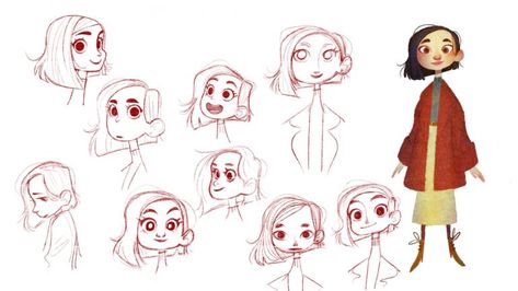 Animation Character, Character Model Sheet, One Small Step, Small Step, Storyboard Artist, Drawing Expressions, Character Poses, Character Design Animation, Visual Development