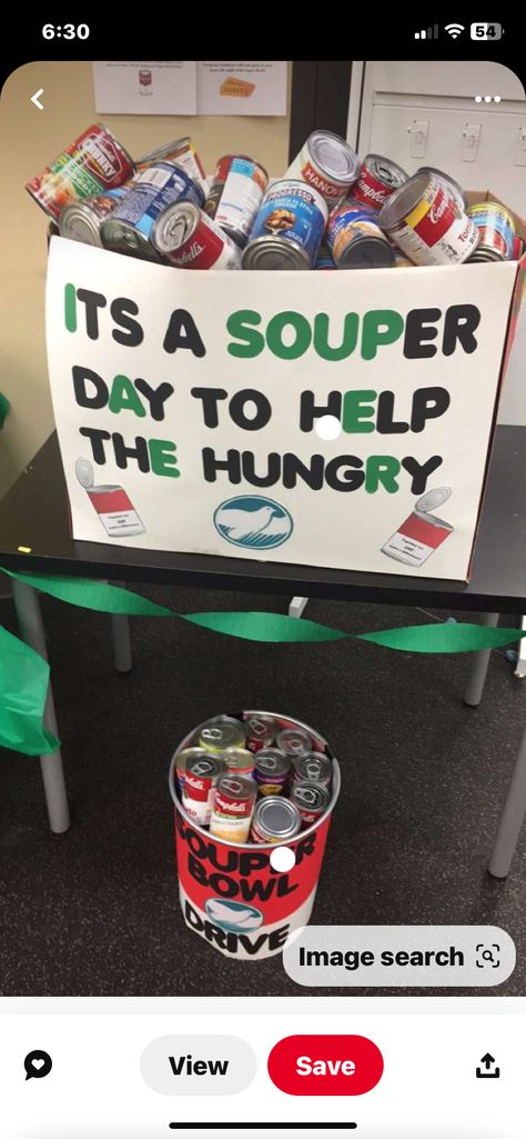 Food Drive Competition Ideas, Fall Student Council Ideas, School Canned Food Drive, Crafts To Donate Service Projects, Hospital Fundraising Ideas, National Honor Society Service Projects, Student Council Community Service Ideas, Creative Community Service Ideas, Coin Drive Fundraiser Ideas