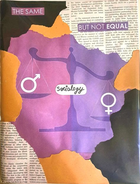 On Gender Inequality in Education Gender Inequality Poster Ideas, Gender Equality Aesthetic, Gender Inequality Art, Inequality Poster Design, Sociology Project Ideas, Gender Inequality Poster, Creative Posters On Gender Equality, Sociology Poster, Gender Equality Art