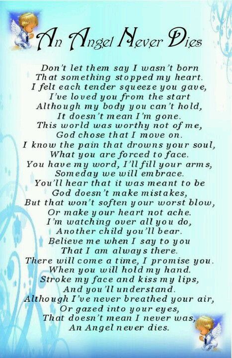 An Angel Never Dies Angel Baby Quotes, Infant Loss Awareness, Pregnancy And Infant Loss, Angel Babies, Baby Loss, Poems And Quotes, William Blake, Pregnancy Loss, Angels In Heaven