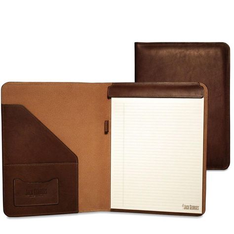 Daily Objects, Clip Board, Tan Belt, Padfolio, Leather Portfolio, Leather Books, Writing Pad, Leather Notebook, Buffalo Leather