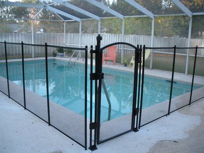 Pool With Fence, Pool Safety Fence, Pool Gate, Gate Kit, Safety Fence, Side Yards, Barbecue Area, Pool Safety, Pool Fence