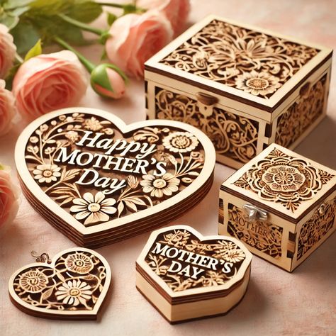 Follow the link to enhance your creative projects on our platform 🚀 Personalized Laser-Cut Wooden Signs for Mom Mothers Day Laser Cut, Laser Cut Gift Ideas, Laser Cut Gifts, Crafts Mothers Day, Ideas For Mothers Day, Wood Laser Ideas, Signs For Mom, Mothers Day Ideas, Laser Cut Wood Crafts