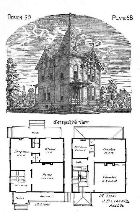 Beauty Haunted House Clipart, Victorian House Plan, Vintage Floor Plans, Victorian House Plans, Victoria House, Gothic Bedroom, Vintage House Plans, Sims House Plans, Victorian Architecture