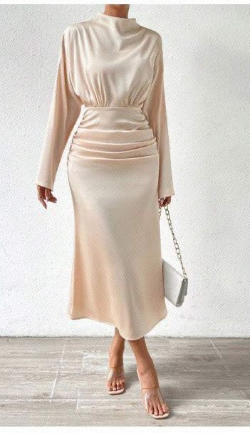 Elegant Silk Dresses, Corporate Dress, Chic Dress Classy, Soiree Dress, Women Dresses Classy, Modest Dresses Casual, Elegant Dresses Classy, Elegant Dresses For Women, African Design Dresses