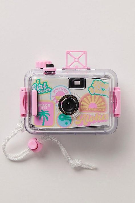 $28.00 Camp Necessities, Summer Necessities, Negative Film, Cool Gifts For Teens, Things I Need To Buy, Cute Camera, Cocoppa Wallpaper, Underwater Camera, Birthday List